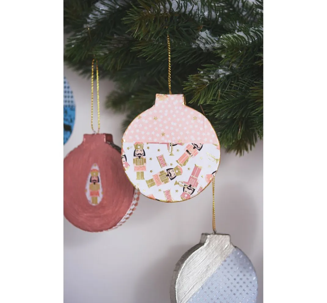 VBS Décopatch|Anhänger>Anhänger "Weihnachtskugeln", flach
