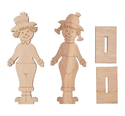 VBS Holz, Mdf & Pappmaché>Aufsteller "Herbstkinder"