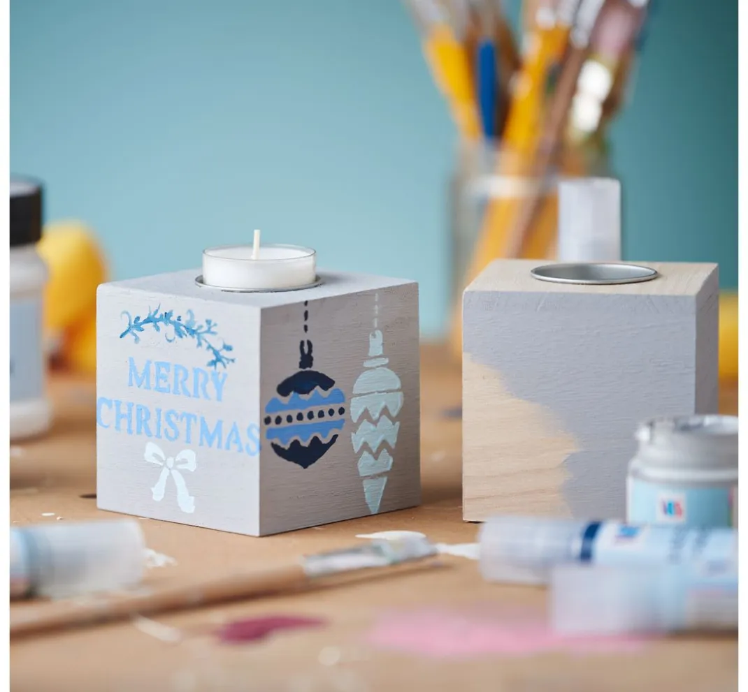 Kinder VBS Bastelfarbe|Farbsets>Bastelfarben-Set "Blue Nature"