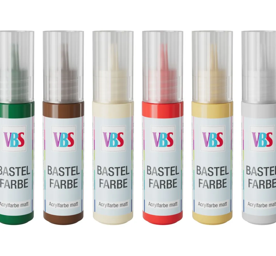 Kinder VBS Bastelfarbe|Farbsets>Bastelfarben-Set "Christmas"