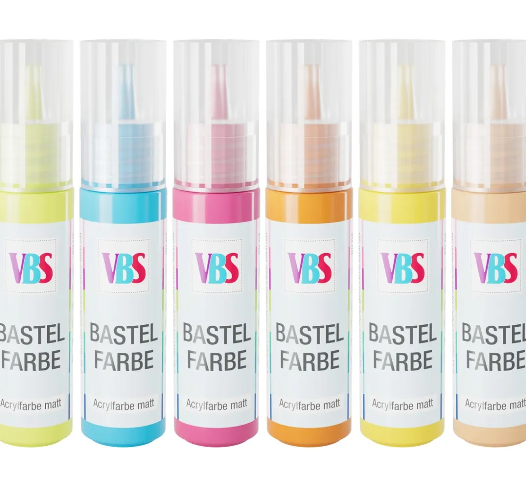 VBS Bastelfarbe|Farbsets>Bastelfarben-Set "Colorful Live"