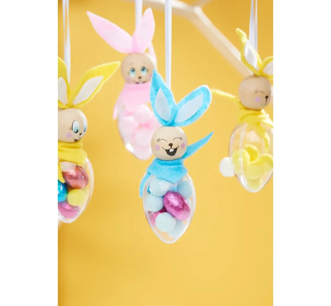 Kinder VBS Deko-Bastelsets|Weitere Geschenkideen Für Kinder>Bastelset Acryleier Hasen