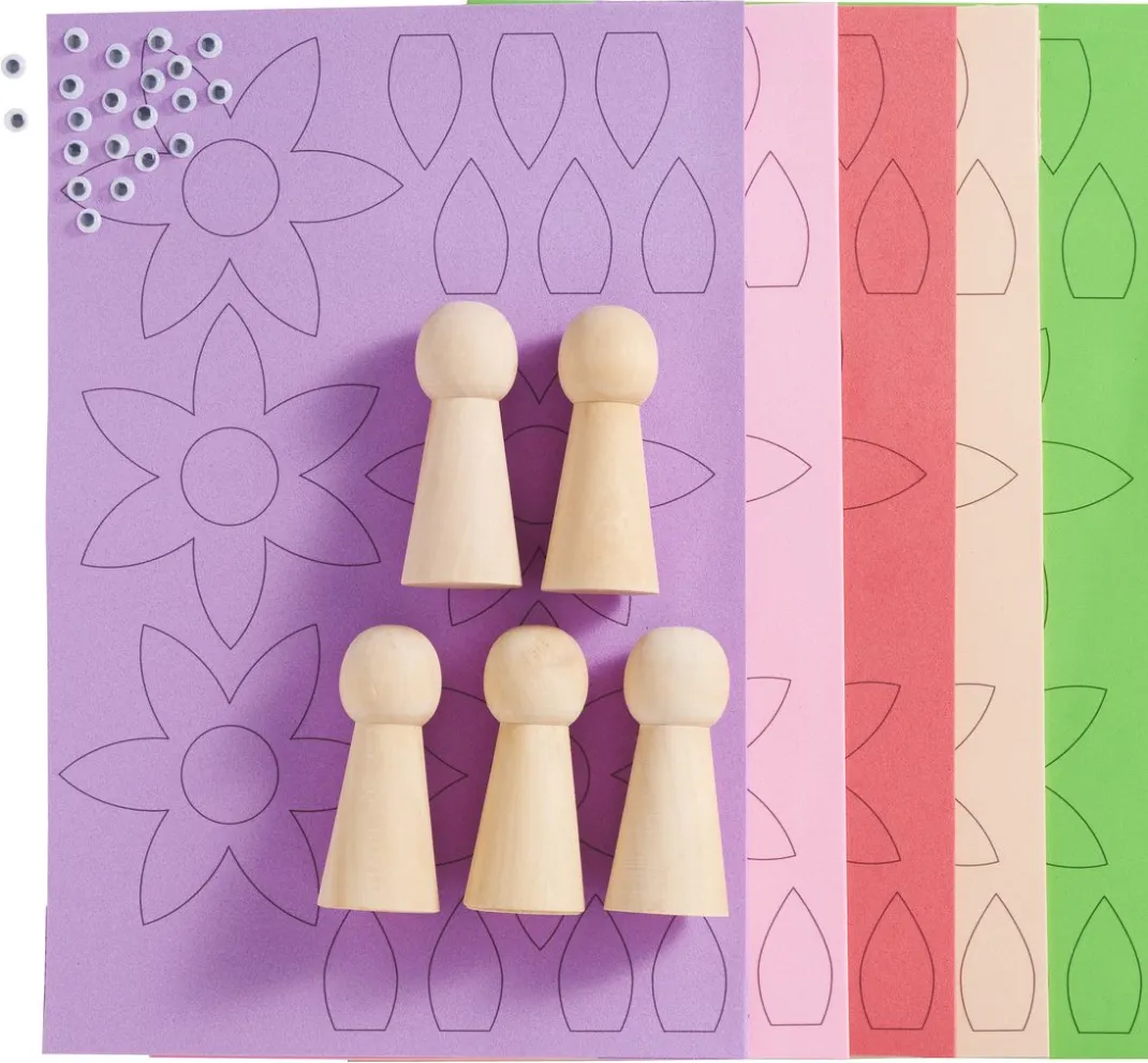 Kinder VBS Deko-Bastelsets|Weitere Geschenkideen Für Kinder>Bastelset "Frühlings-Blümchen"