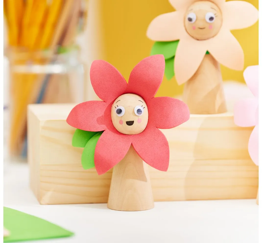 Kinder VBS Deko-Bastelsets|Weitere Geschenkideen Für Kinder>Bastelset "Frühlings-Blümchen"