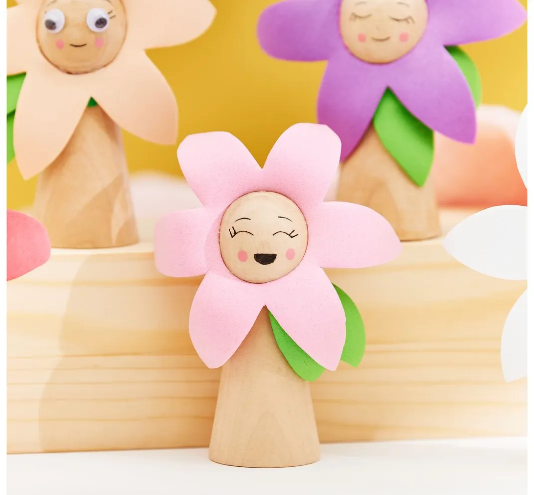 Kinder VBS Deko-Bastelsets|Weitere Geschenkideen Für Kinder>Bastelset "Frühlings-Blümchen"