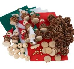 Kinder VBS Deko-Bastelsets|Bastelsets>Bastelset "Tannenzapfen-Wichtel"