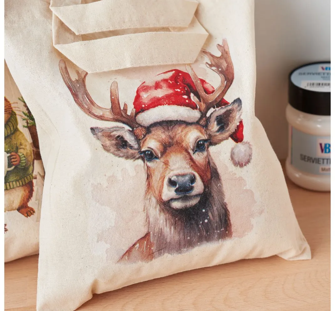 VBS Textil-Design|Taschen-Design>Baumwolltasche, 22 x 26 cm, BW Natur