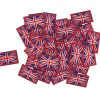 VBS XXL Applikationen & Labels|Textil-Design>VBS Bügelapplikationen "Union Jack", 50 Stück