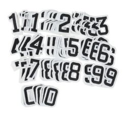 VBS XXL Textil-Design|Applikationen & Labels>VBS Bügelapplikationen "Zahlen", 100 Stück