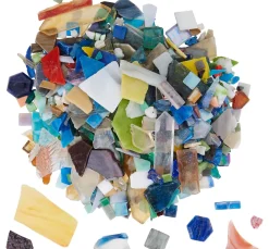 VBS XXL Mosaik Basteln>VBS Bruchmosaik "Größen und Farbmix", 2 kg