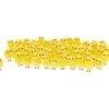 VBS XXL Streuteile|Dekofiguren & -Objekte>VBS Chenille Küken "Höhe 3 cm", 60 Stück