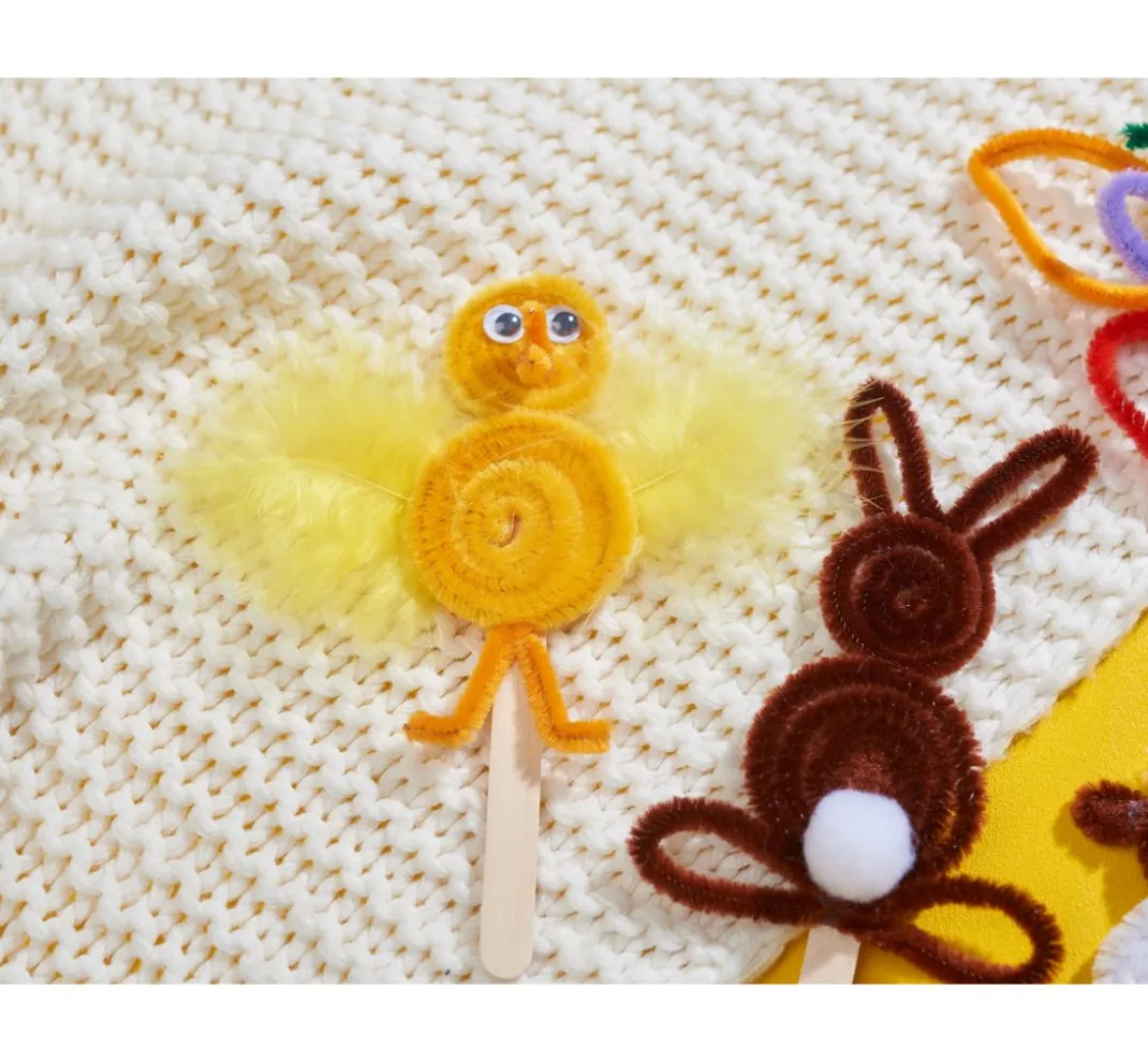 Kinder VBS Chenilledraht|Bastelzubehör>Chenilledraht "Farbenmix", 30 cm, 20er-Set