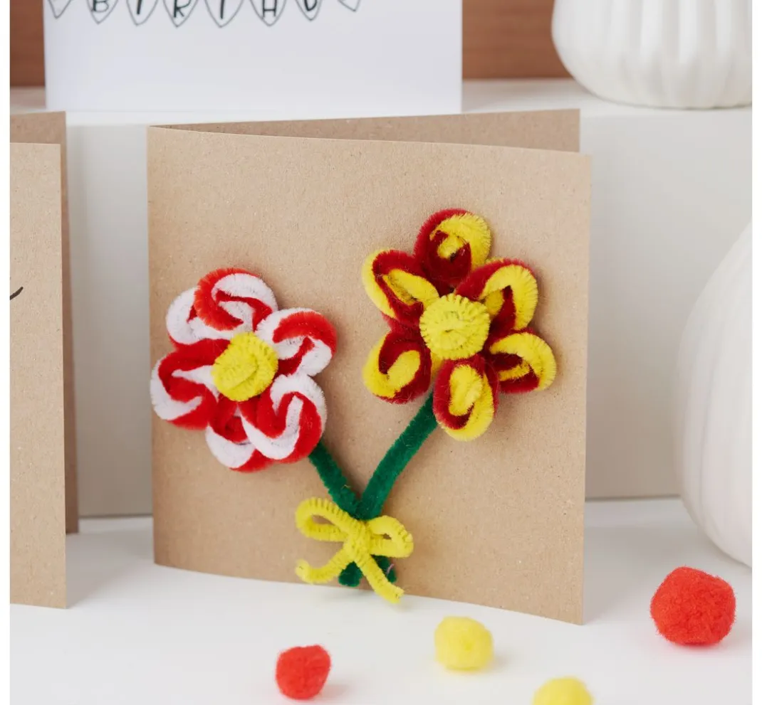Kinder VBS Chenilledraht|Bastelzubehör>Chenilledraht "Farbenmix", 30 cm, 20er-Set