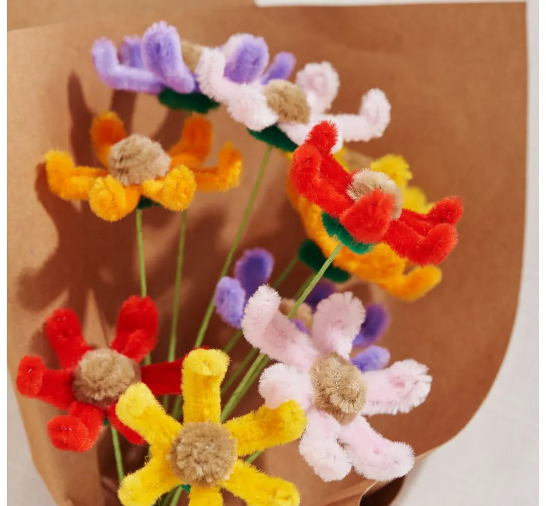 Kinder VBS Chenilledraht|Bastelzubehör>Chenilledraht "Farbenmix", 30 cm, 20er-Set