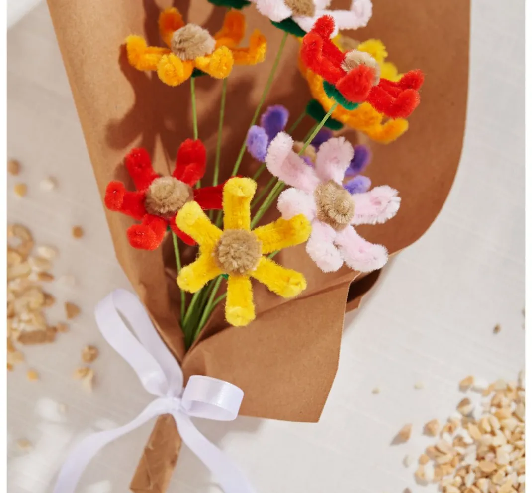 Kinder VBS Chenilledraht|Bastelzubehör>Chenilledraht "Farbenmix", 30 cm, 20er-Set