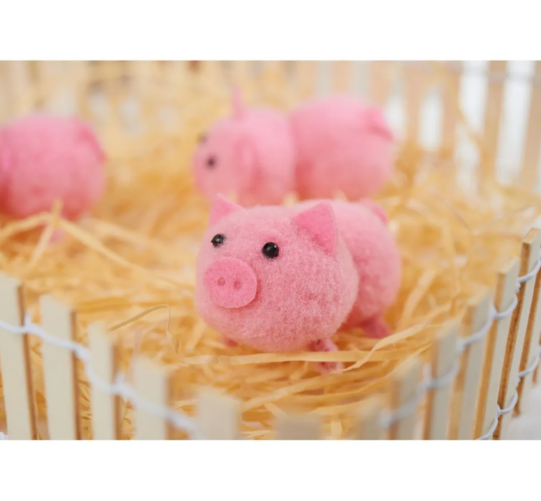 VBS Dekofiguren & -Objekte>Chenille-Schwein