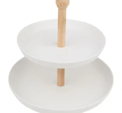 VBS Holz, Mdf & Pappmaché>Deko-Etagere mit Holzgriff