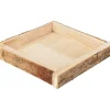 VBS Schalen & Tabletts|Holz, Mdf & Pappmaché>Dekotablett mit Rinde