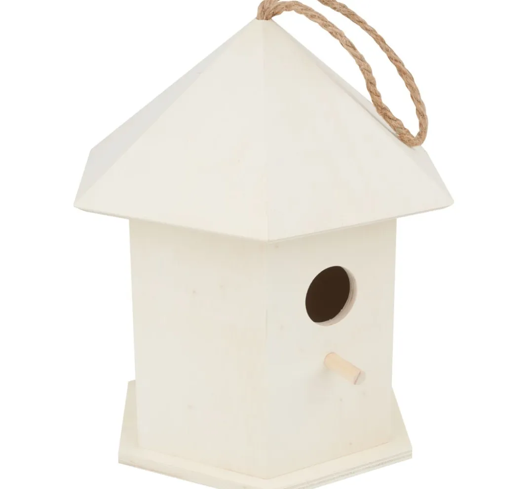 VBS Serviettentechnik|Decoupage>Deko-Vogelhaus, 6-eckig