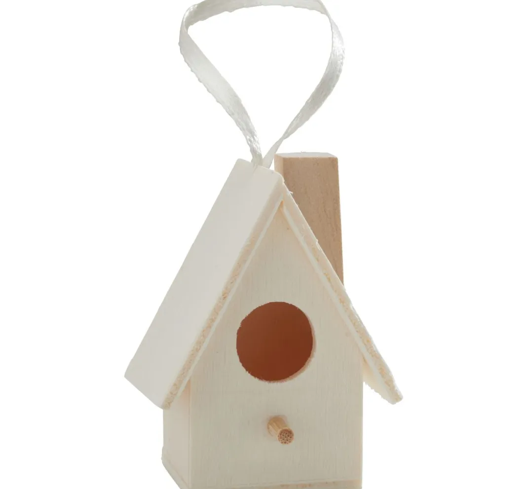 VBS Holz, Mdf & Pappmaché>Deko-Vogelhäuser "Minis", 8erSet