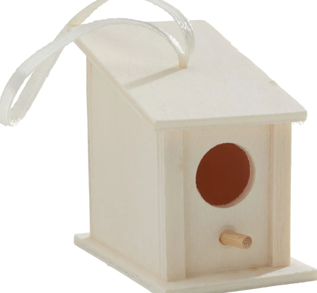VBS Holz, Mdf & Pappmaché>Deko-Vogelhäuser "Minis", 8erSet