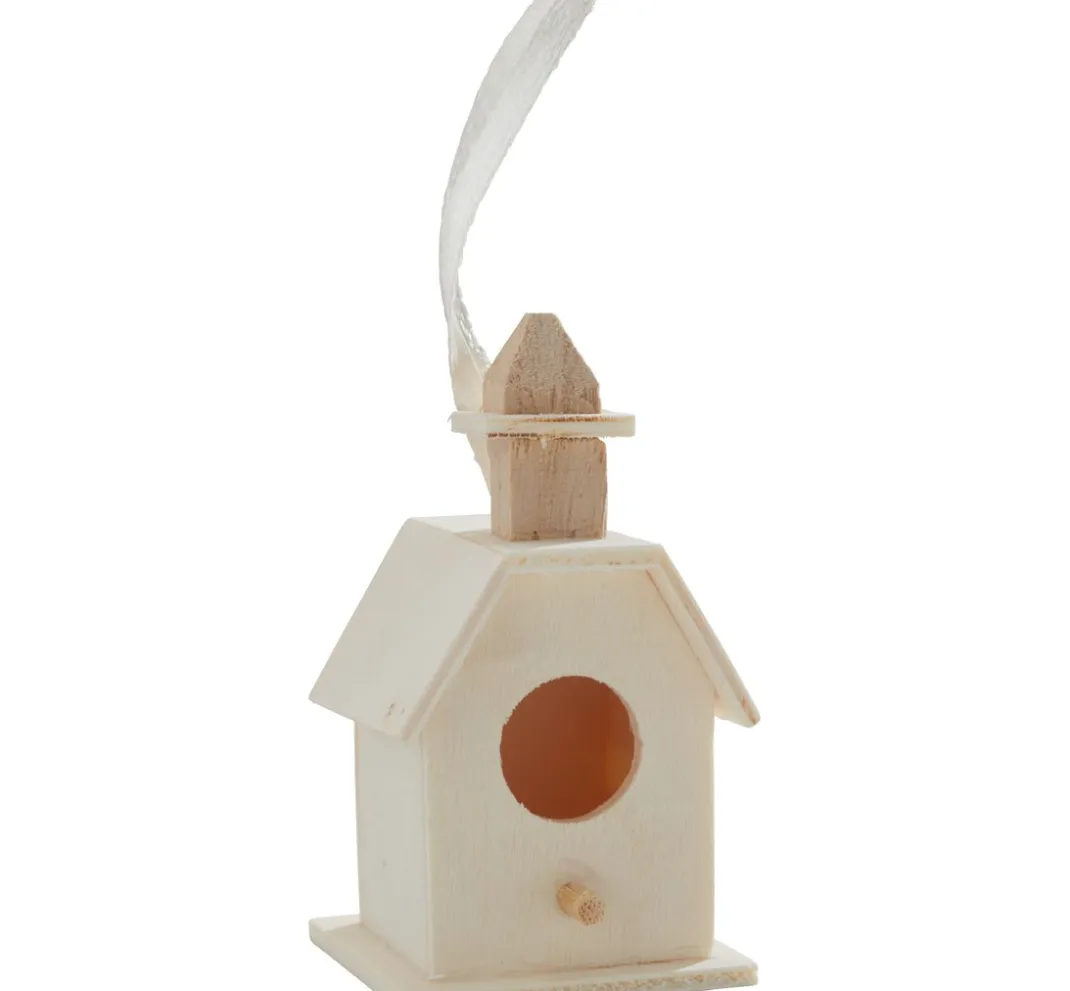 VBS Holz, Mdf & Pappmaché>Deko-Vogelhäuser "Minis", 8erSet