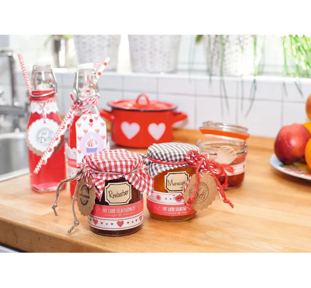 VBS Naturkosmetik|Glas- & Porzellanmalerei>Einmachglas "Vidro"