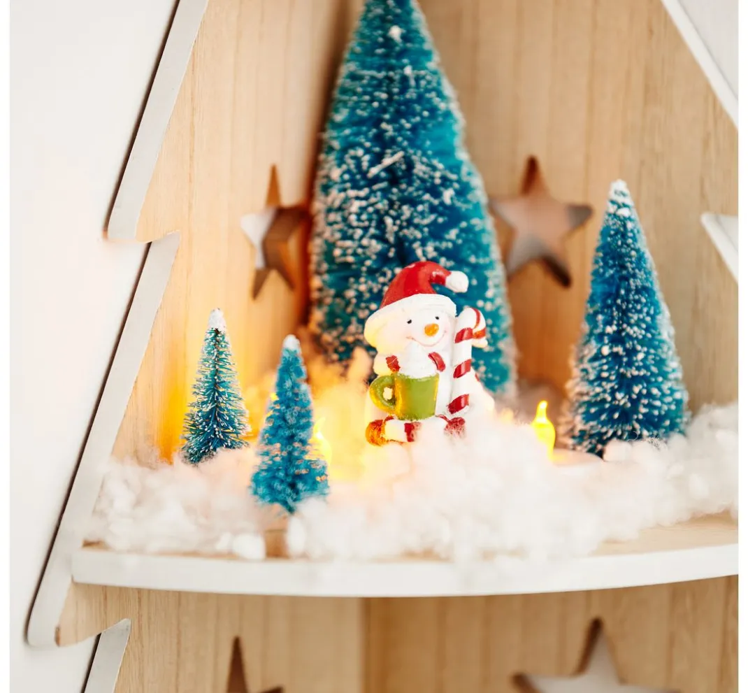 VBS Miniaturen|Dekofiguren & -Objekte>Figuren "Snowman & Santa"