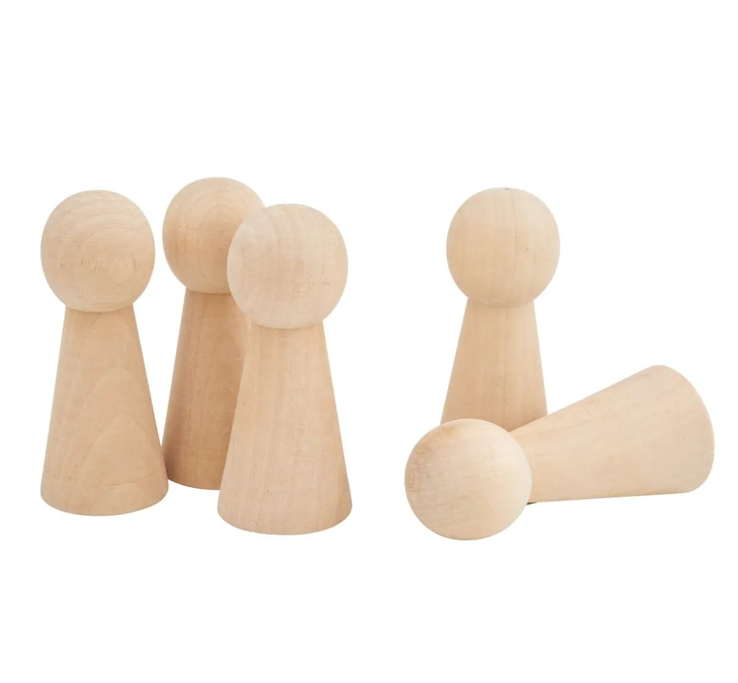 Kinder VBS Marionetten & Figuren|Bastelzubehör>Figurenkegel
