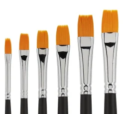 VBS Malen & Zeichnen|Pinsel>Flachpinsel "BASIC", 6er Set