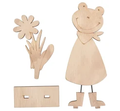 VBS Holz, Mdf & Pappmaché>Frosch "Froggi"
