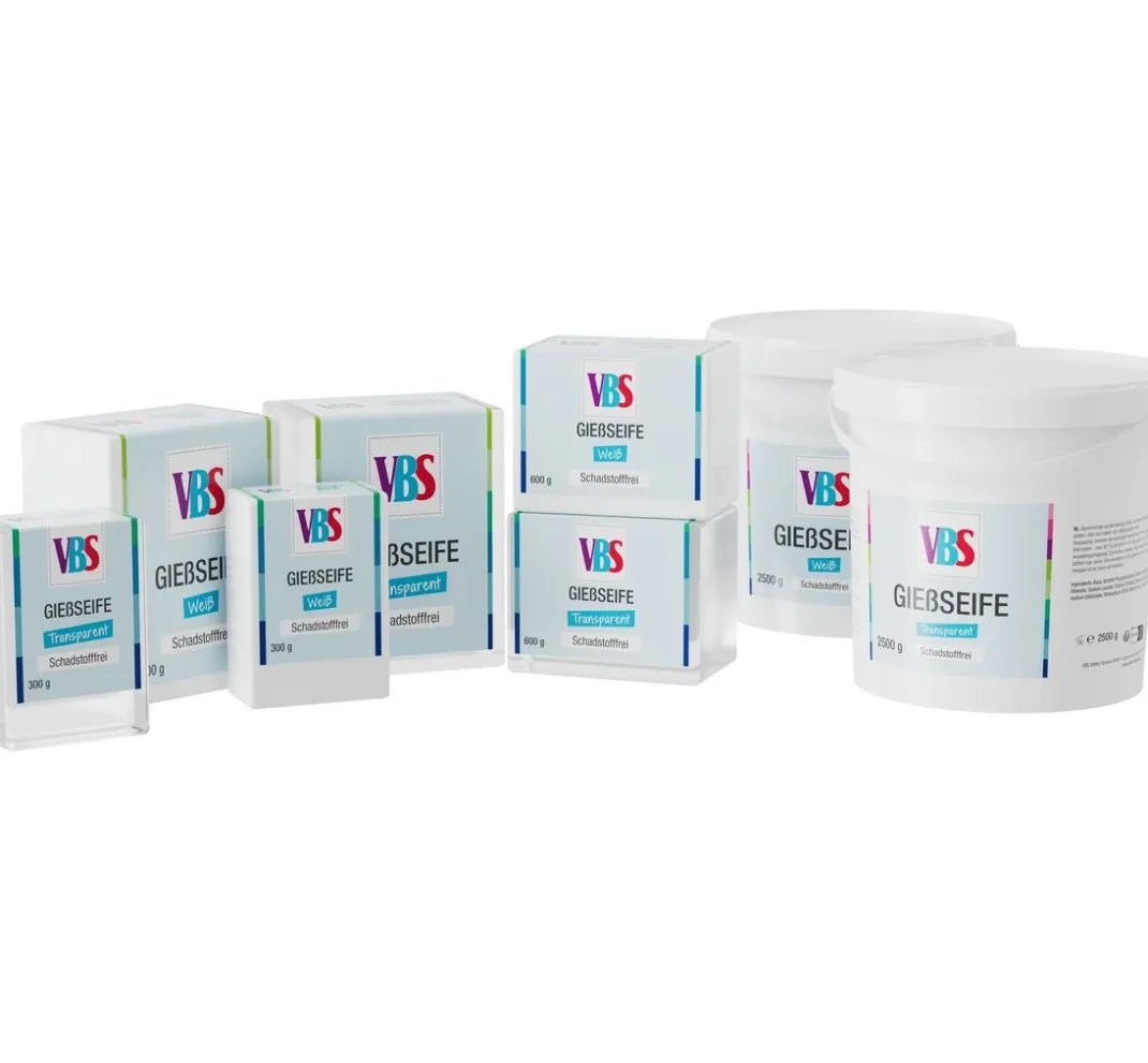 VBS Naturkosmetik|Seifen-Design>Gießseife, weiß