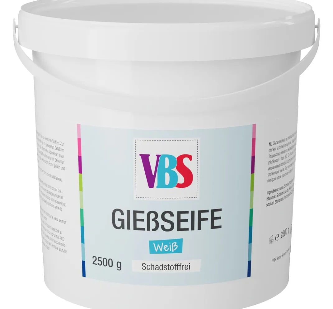 VBS Naturkosmetik|Seifen-Design>Gießseife, weiß