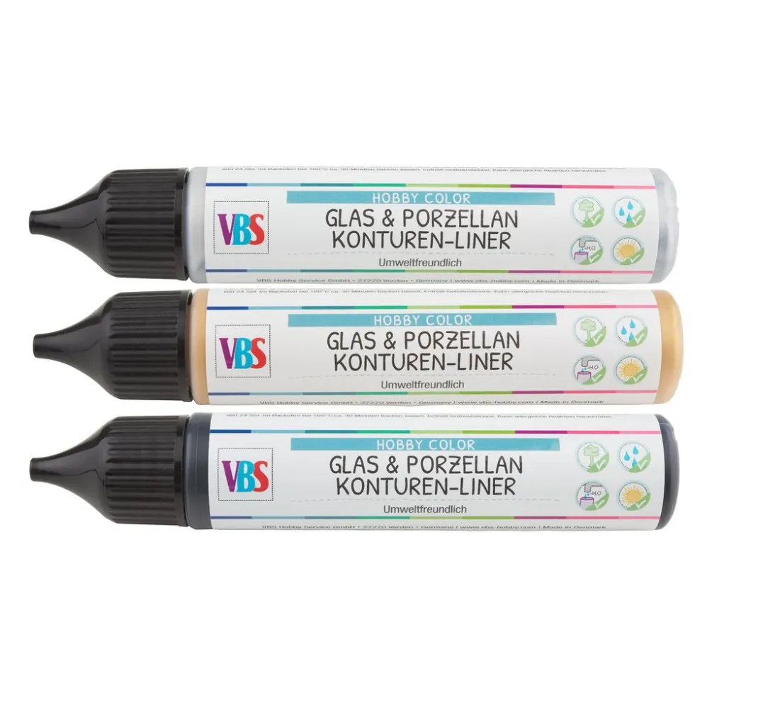 VBS Glas- & Porzellanmalfarbe>Glas- & Porzellankonturen-Liner