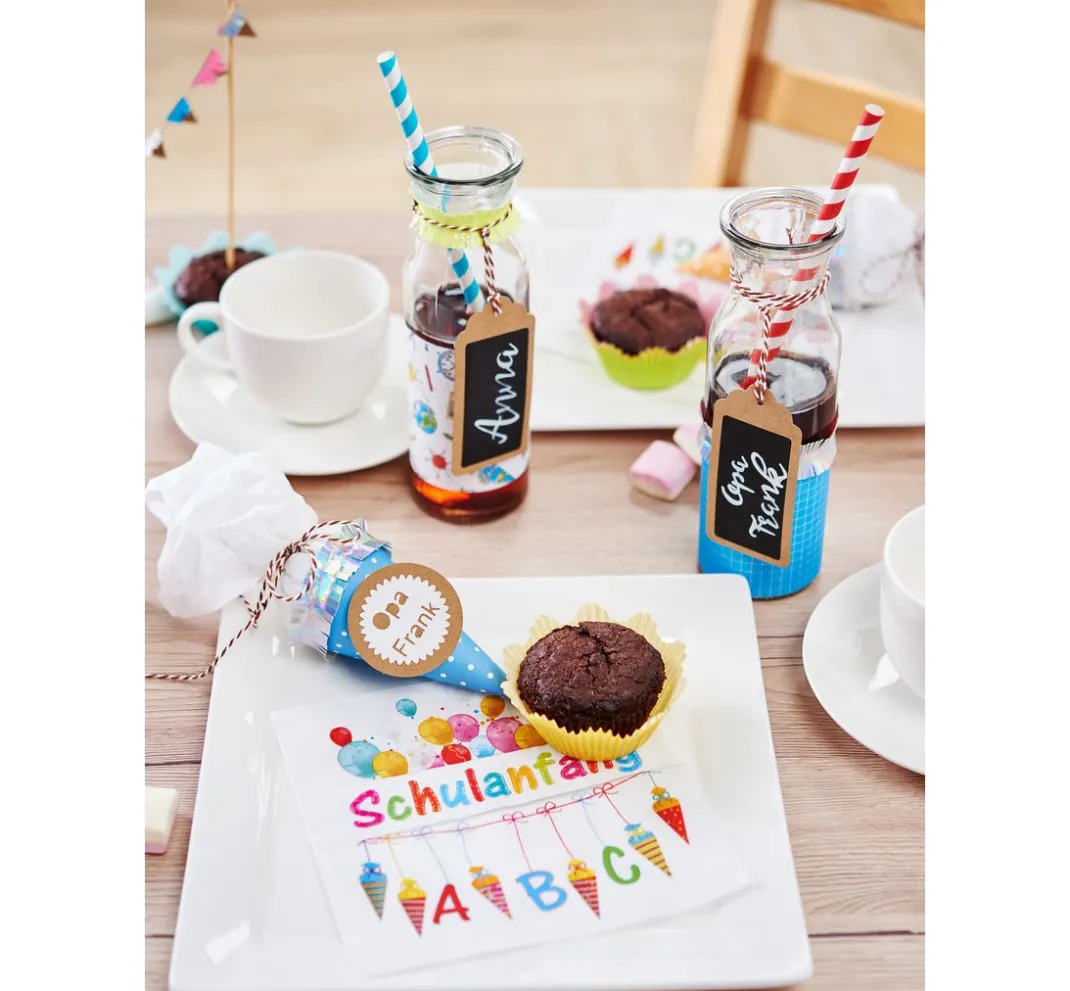 VBS Glasgravur|Glas- & Porzellanmalerei>Glasflaschen "Milk", 3er-Set