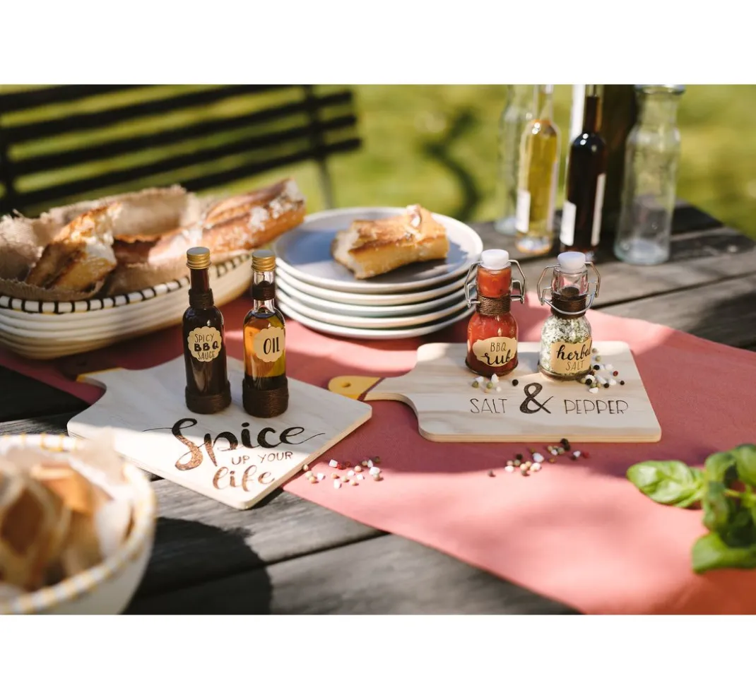 VBS XXL Glasgravur|Glas- & Porzellanmalerei>VBS Glasflaschen mit Schraubverschluss, ca. 60 ml, 14 Stück