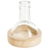 VBS Glas- & Porzellanmalerei|Glas & Porzellan>Glashaube Flasche mit Holzboden