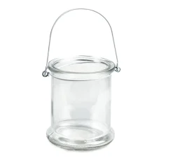 VBS Glasgravur|Glas- & Porzellanmalerei>Glaslaterne mit Metallbügel