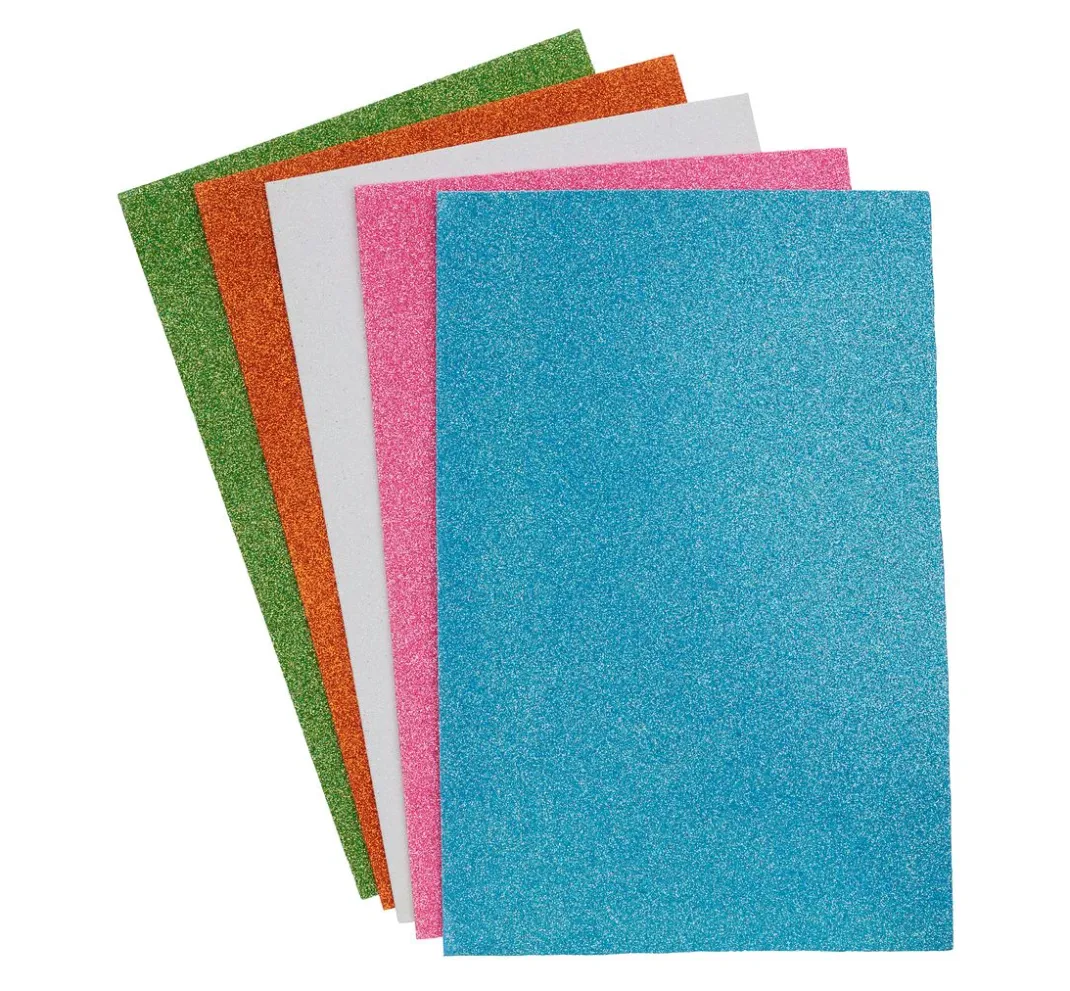 Kinder VBS Moosgummi|Moosgummi>Glitter-Moosgummi