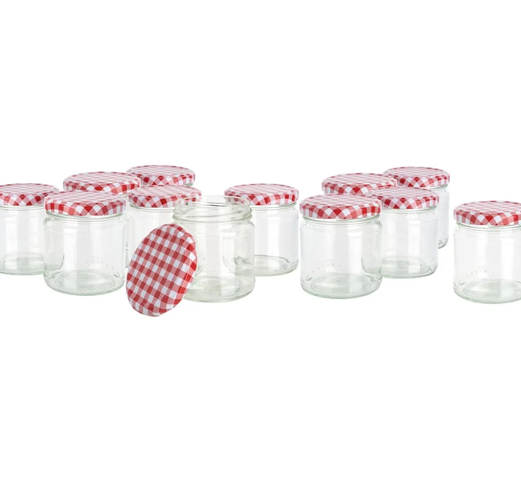 VBS Glas & Porzellan|Mosaik Basteln>Gläser mit Schraubdeckel "Rund", 170 ml