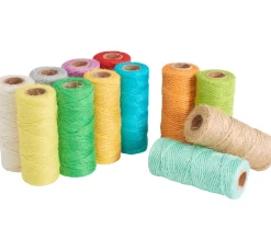 VBS Jute, Wolle, Filz & Sisal|Makramee Garn>Hanfkordel "Bunt sortiert"