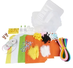 Kinder VBS XXL Deko-Bastelsets>VBS Hobby-Box "Ostern", 586 Teile