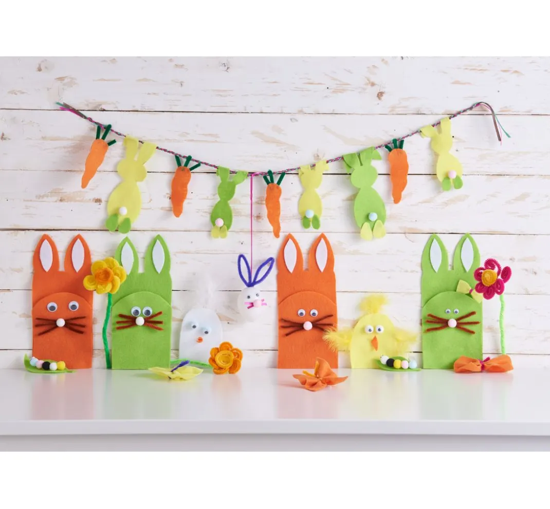 Kinder VBS XXL Deko-Bastelsets>VBS Hobby-Box "Ostern", 586 Teile