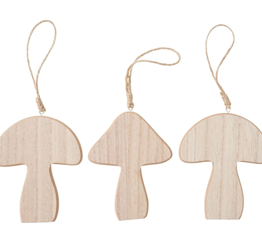 VBS Anhänger|Holz, Mdf & Pappmaché>Holz-Anhänger "Pilze"