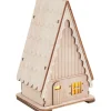 VBS Holz, Mdf & Pappmaché>Holzbausatz "Dachhaus", inkl. LED