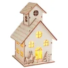 VBS Holz, Mdf & Pappmaché>Holzbausatz "Haus mit Turm", inkl. LED
