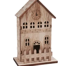 VBS Holz, Mdf & Pappmaché>Holzbausatz "Villa mit Zaun"