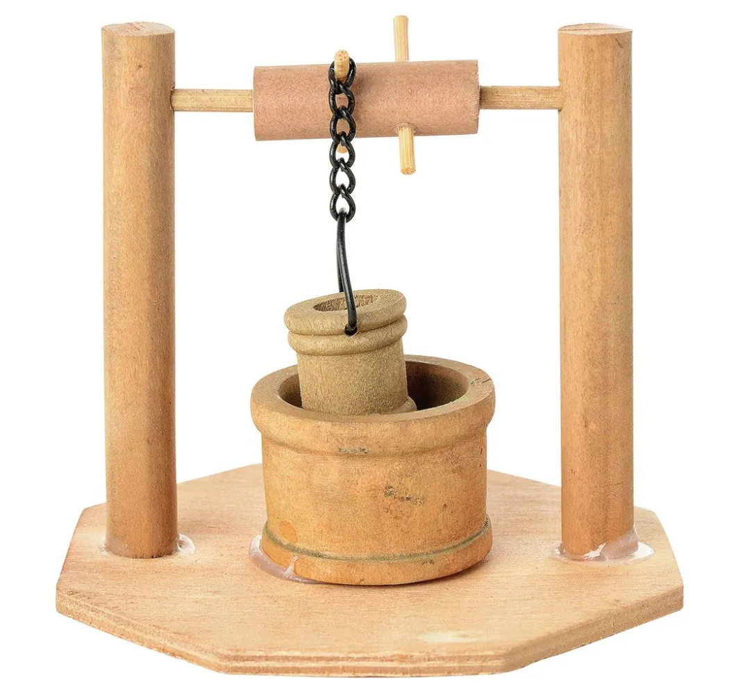 VBS Krippen-Zubehör|Miniaturen>Holz-Brunnen