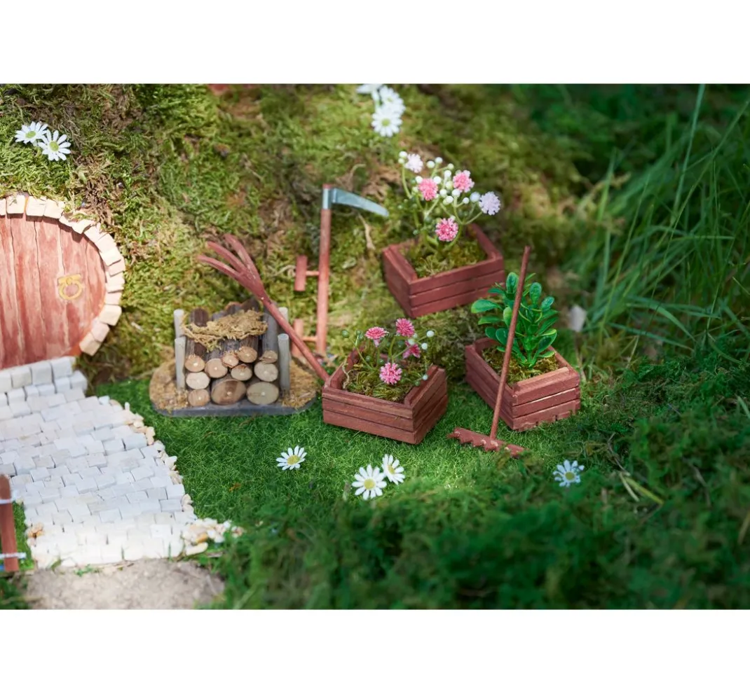 VBS Krippen-Zubehör|Miniaturen>Holz-Gartengeräte, 3er-Set