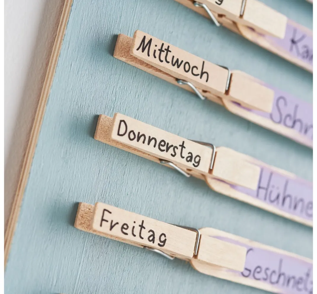 VBS Holz, Mdf & Pappmaché|Bastelzubehör>Holzklammern
